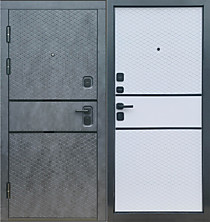 Дверь мет.ДИАМАНТ ОНИКС D-91